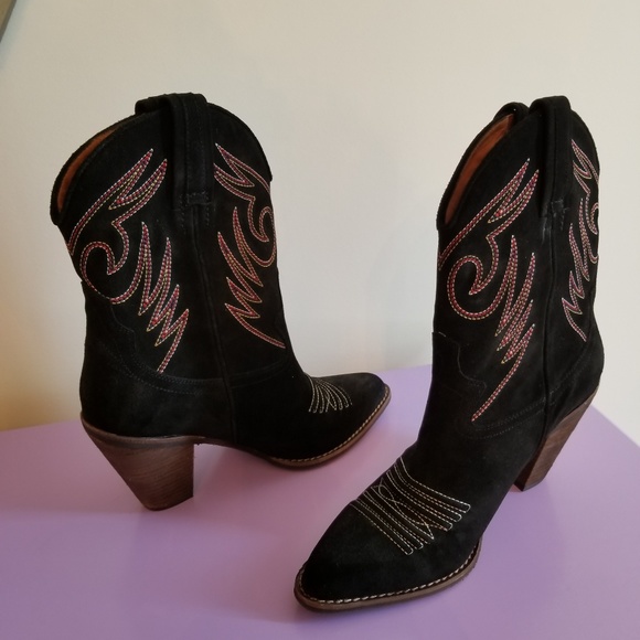 jeffrey campbell black cowboy boots